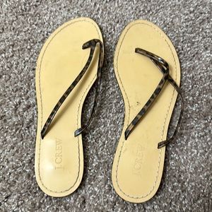 J.Crew Flip Flops